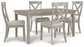 Parellen Dining Table and 4 Chairs Wilson Furniture (OH)  in Bridgeport, Ohio. Serving Bridgeport, Yorkville, Bellaire, & Avondale