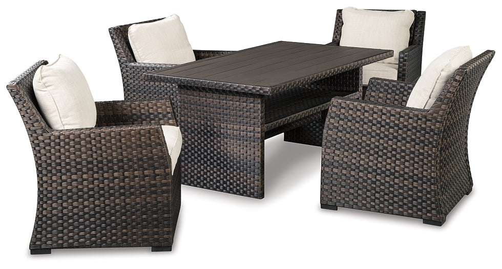 Easy Isle Outdoor Dining Table and 4 Chairs Wilson Furniture (OH)  in Bridgeport, Ohio. Serving Bridgeport, Yorkville, Bellaire, & Avondale