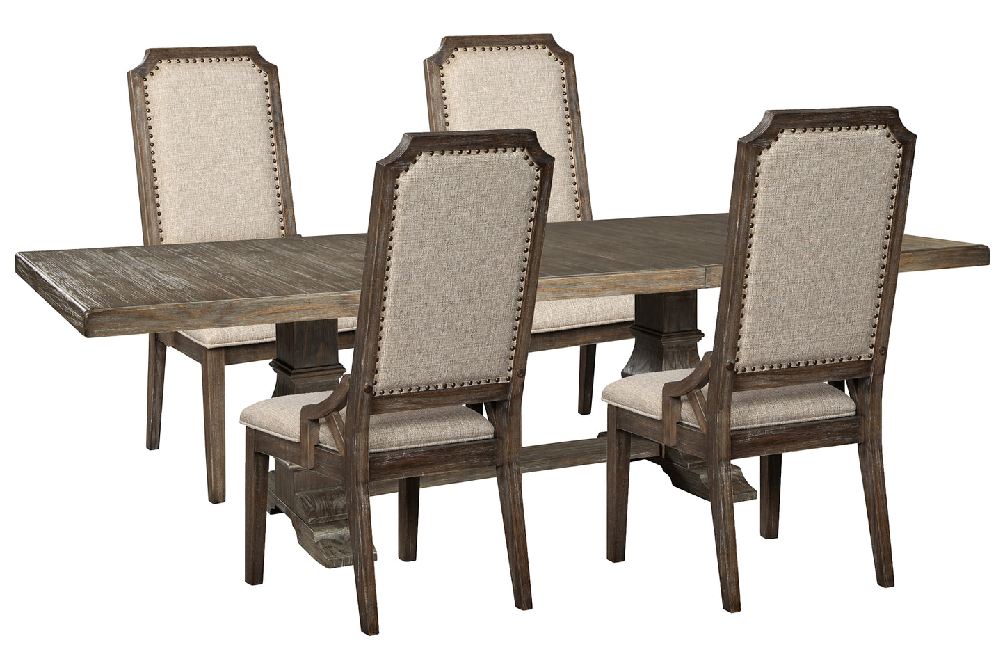 Wyndahl Dining Table and 4 Chairs Wilson Furniture (OH)  in Bridgeport, Ohio. Serving Moundsville, Richmond, Smithfield, Cadiz, & St. Clairesville
