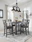 Myshanna Dining Table and 4 Chairs Wilson Furniture (OH)  in Bridgeport, Ohio. Serving Bridgeport, Yorkville, Bellaire, & Avondale