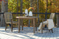 Germalia Outdoor Dining Table and 2 Chairs Wilson Furniture (OH)  in Bridgeport, Ohio. Serving Bridgeport, Yorkville, Bellaire, & Avondale