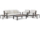 Tropicava Outdoor Sofa and  2 Lounge Chairs with Coffee Table and 2 End Tables Wilson Furniture (OH)  in Bridgeport, Ohio. Serving Moundsville, Richmond, Smithfield, Cadiz, & St. Clairesville
