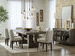 Burkhaus Dining Table and 6 Chairs Wilson Furniture (OH)  in Bridgeport, Ohio. Serving Bridgeport, Yorkville, Bellaire, & Avondale