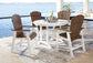 Crescent Luxe Outdoor Dining Table and 4 Chairs Wilson Furniture (OH)  in Bridgeport, Ohio. Serving Bridgeport, Yorkville, Bellaire, & Avondale