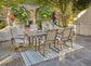 Beach Front Outdoor Dining Table and 6 Chairs Wilson Furniture (OH)  in Bridgeport, Ohio. Serving Bridgeport, Yorkville, Bellaire, & Avondale