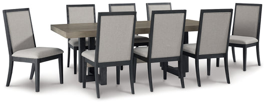 Foyland Dining Table and 8 Chairs Wilson Furniture (OH)  in Bridgeport, Ohio. Serving Bridgeport, Yorkville, Bellaire, & Avondale