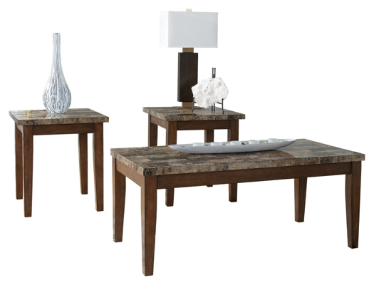 Ashley Express - Theo Occasional Table Set (3/CN) Wilson Furniture (OH)  in Bridgeport, Ohio. Serving Bridgeport, Yorkville, Bellaire, & Avondale