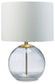 Ashley Express - Samder Glass Table Lamp (1/CN) Wilson Furniture (OH)  in Bridgeport, Ohio. Serving Bridgeport, Yorkville, Bellaire, & Avondale