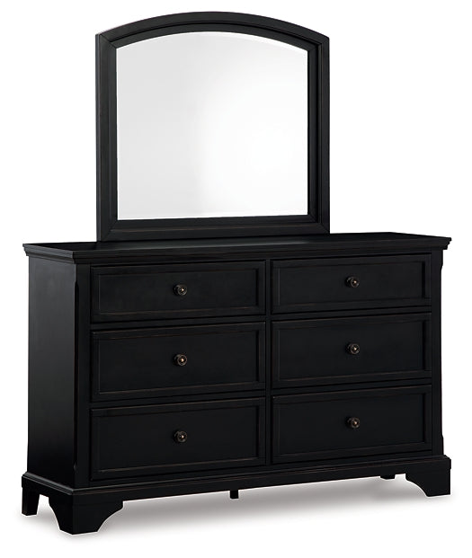 Chylanta Dresser and Mirror Wilson Furniture (OH)  in Bridgeport, Ohio. Serving Bridgeport, Yorkville, Bellaire, & Avondale