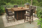 Paradise Trail Outdoor Bar Table and 6 Barstools Wilson Furniture (OH)  in Bridgeport, Ohio. Serving Bridgeport, Yorkville, Bellaire, & Avondale