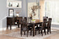 Haddigan Dining Table and 6 Chairs with Storage Wilson Furniture (OH)  in Bridgeport, Ohio. Serving Bridgeport, Yorkville, Bellaire, & Avondale