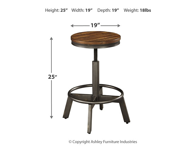 Torjin Counter Height Dining Table and 2 Barstools Wilson Furniture (OH)  in Bridgeport, Ohio. Serving Moundsville, Richmond, Smithfield, Cadiz, & St. Clairesville