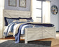 Bellaby King Crossbuck Panel Bed with Dresser Wilson Furniture (OH)  in Bridgeport, Ohio. Serving Bridgeport, Yorkville, Bellaire, & Avondale