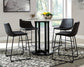 Centiar Counter Height Dining Table and 4 Barstools Wilson Furniture (OH)  in Bridgeport, Ohio. Serving Bridgeport, Yorkville, Bellaire, & Avondale