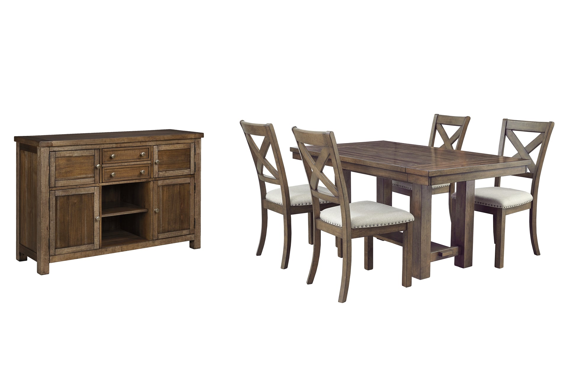 Moriville Dining Table and 4 Chairs with Storage Wilson Furniture (OH)  in Bridgeport, Ohio. Serving Bridgeport, Yorkville, Bellaire, & Avondale