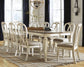Realyn Dining Table and 8 Chairs Wilson Furniture (OH)  in Bridgeport, Ohio. Serving Bridgeport, Yorkville, Bellaire, & Avondale