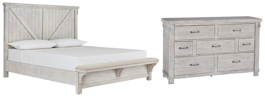 Brashland Queen Panel Bed with Dresser Wilson Furniture (OH)  in Bridgeport, Ohio. Serving Bridgeport, Yorkville, Bellaire, & Avondale