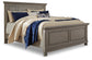 Lettner King Panel Bed with Dresser Wilson Furniture (OH)  in Bridgeport, Ohio. Serving Bridgeport, Yorkville, Bellaire, & Avondale