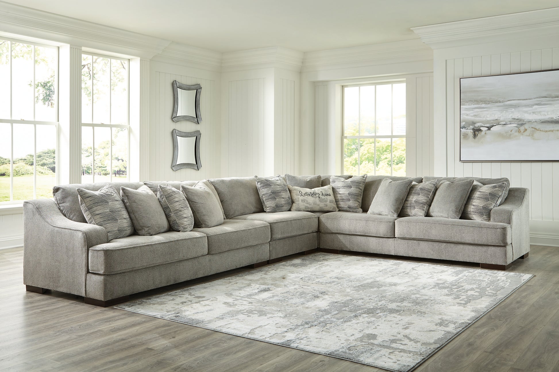 Bayless 4-Piece Sectional with Ottoman Wilson Furniture (OH)  in Bridgeport, Ohio. Serving Bridgeport, Yorkville, Bellaire, & Avondale