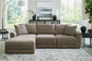 Raeanna 3-Piece Sectional Sofa with Chaise Wilson Furniture (OH)  in Bridgeport, Ohio. Serving Bridgeport, Yorkville, Bellaire, & Avondale