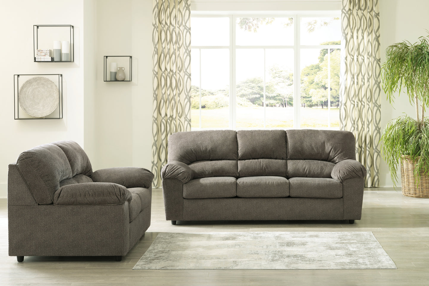Norlou Sofa, Loveseat and Recliner
