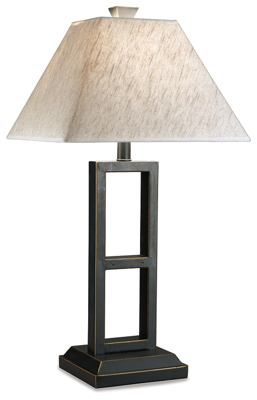 Ashley Express - Deidra Metal Table Lamp (2/CN) Wilson Furniture (OH)  in Bridgeport, Ohio. Serving Bridgeport, Yorkville, Bellaire, & Avondale