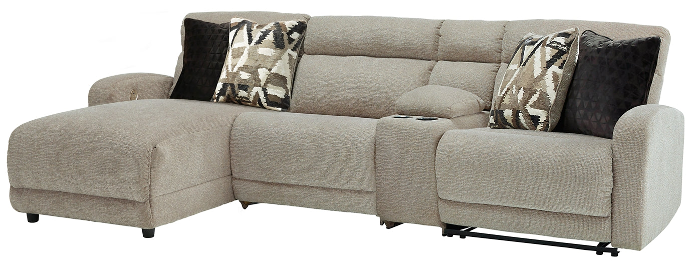 Colleyville 4-Piece Power Reclining Sectional with Chaise Wilson Furniture (OH)  in Bridgeport, Ohio. Serving Bridgeport, Yorkville, Bellaire, & Avondale