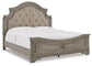 Lodenbay California King Panel Bed with Dresser Wilson Furniture (OH)  in Bridgeport, Ohio. Serving Bridgeport, Yorkville, Bellaire, & Avondale