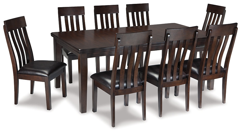 Haddigan Dining Table and 8 Chairs Wilson Furniture (OH)  in Bridgeport, Ohio. Serving Bridgeport, Yorkville, Bellaire, & Avondale