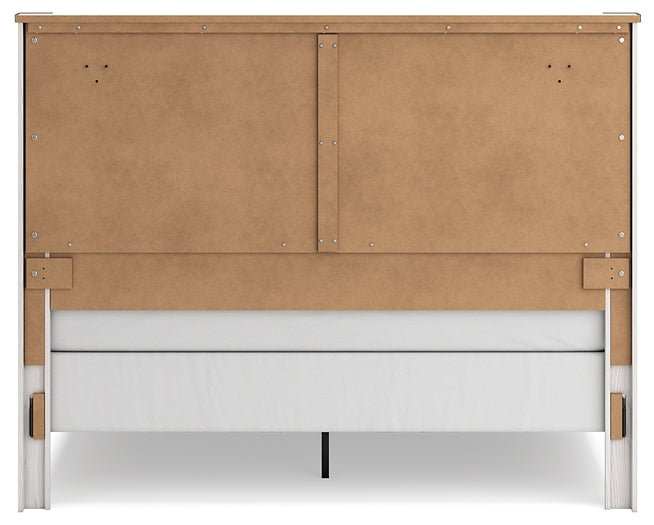 Schoenberg King Panel Bed with Dresser Wilson Furniture (OH)  in Bridgeport, Ohio. Serving Bridgeport, Yorkville, Bellaire, & Avondale
