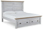 Haven Bay King Panel Storage Bed with Dresser Wilson Furniture (OH)  in Bridgeport, Ohio. Serving Bridgeport, Yorkville, Bellaire, & Avondale