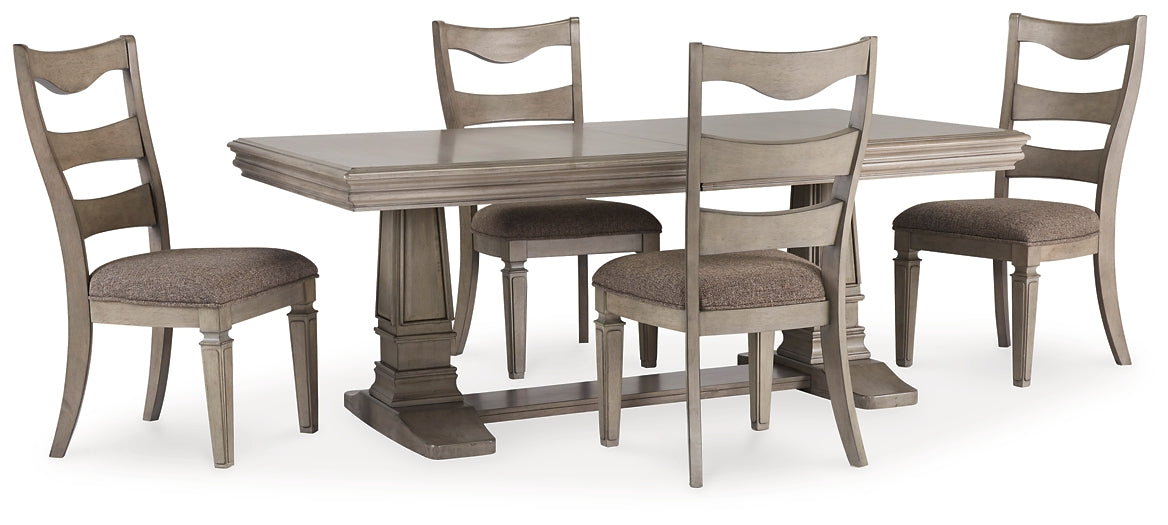 Lexorne Dining Table and 4 Chairs Wilson Furniture (OH)  in Bridgeport, Ohio. Serving Bridgeport, Yorkville, Bellaire, & Avondale