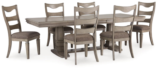Lexorne Dining Table and 6 Chairs Wilson Furniture (OH)  in Bridgeport, Ohio. Serving Bridgeport, Yorkville, Bellaire, & Avondale