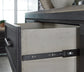 Foyland Queen Panel Storage Bed with Mirrored Dresser, Chest and Nightstand Wilson Furniture (OH)  in Bridgeport, Ohio. Serving Bridgeport, Yorkville, Bellaire, & Avondale