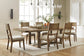 Cabalynn Dining Table and 6 Chairs Wilson Furniture (OH)  in Bridgeport, Ohio. Serving Bridgeport, Yorkville, Bellaire, & Avondale
