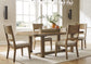 Cabalynn Dining Table and 4 Chairs Wilson Furniture (OH)  in Bridgeport, Ohio. Serving Bridgeport, Yorkville, Bellaire, & Avondale