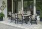 Mount Valley Outdoor Dining Table and 6 Chairs Wilson Furniture (OH)  in Bridgeport, Ohio. Serving Bridgeport, Yorkville, Bellaire, & Avondale