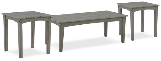 Visola Outdoor Coffee Table with 2 End Tables Wilson Furniture (OH)  in Bridgeport, Ohio. Serving Moundsville, Richmond, Smithfield, Cadiz, & St. Clairesville