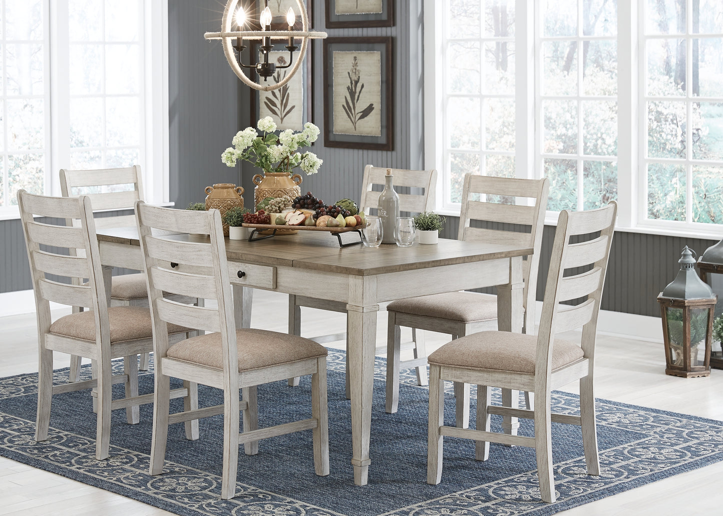Skempton Dining Table and 6 Chairs Wilson Furniture (OH)  in Bridgeport, Ohio. Serving Bridgeport, Yorkville, Bellaire, & Avondale