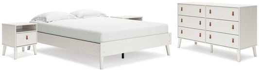 Ashley Express - Aprilyn Queen Platform Bed with Dresser and 2 Nightstands