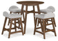 Ashley Express - Lyncott Counter Height Dining Table and 4 Barstools